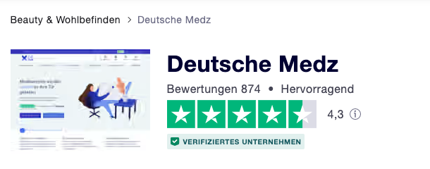Deutsche Medz Trustpilot DE